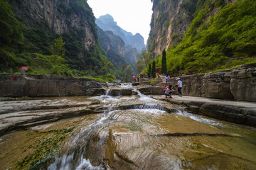 山西壺關(guān)紅豆峽風(fēng)光