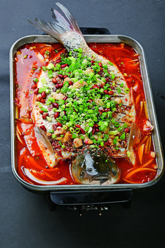蔥香烤魚