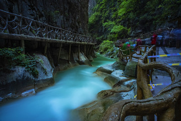 八泉峽風(fēng)光
