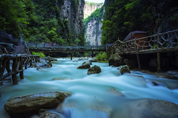 八泉峽風(fēng)光