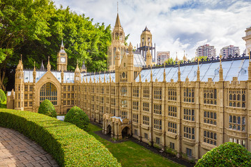 英國議會大廈模型