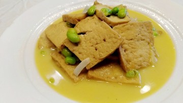鮑汁豆腐