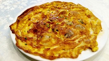云吞煎蛋