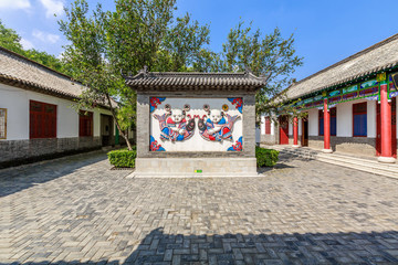 楊家埠民俗影壁墻