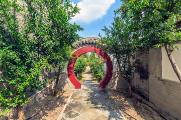 石榴園月亮門
