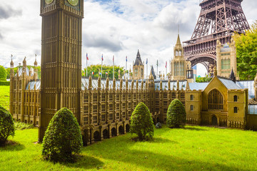 英國倫敦國會大廈模型