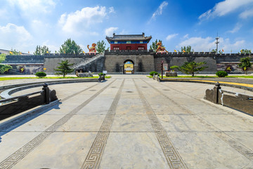楊家埠藝術(shù)大觀園南城墻門