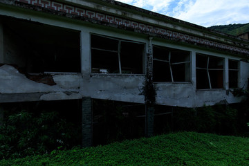 汶川映秀地震遺址