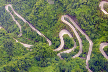 天門山盤山公路