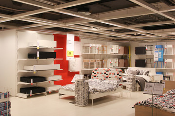宜家臥具展廳