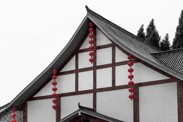 中式建筑山墻