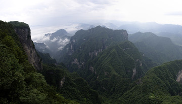 天門山全景圖