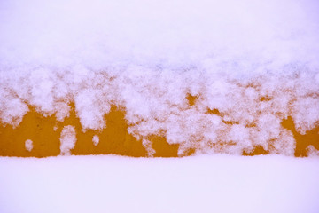 白雪樓梯紋理