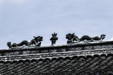 古建筑屋脊