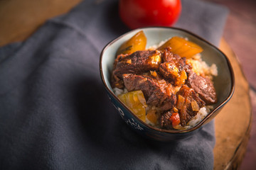 蓋澆飯