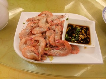 清蒸大蝦