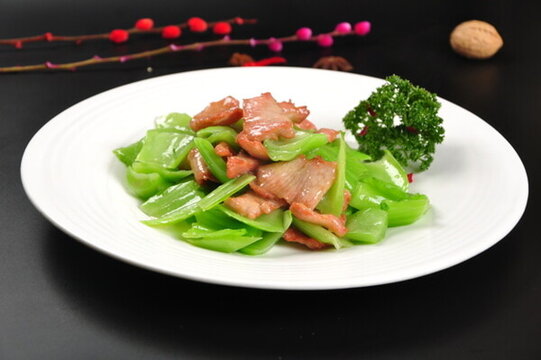 芥菜炒爽肉