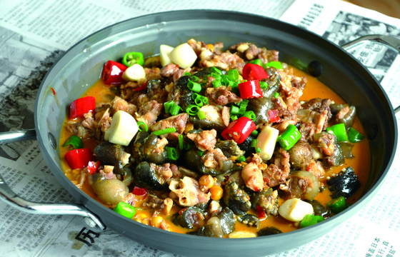 龜肉干鍋