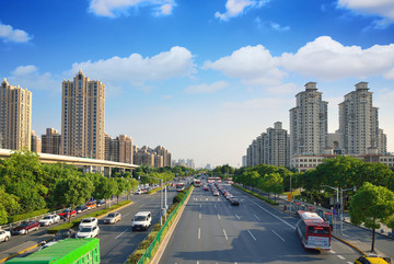 松江大學(xué)城街景