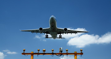 飛機降落