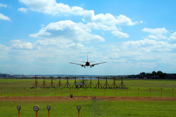 飛機(jī)降落