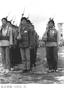女民兵訓練
