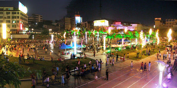 廣場(chǎng)夜景