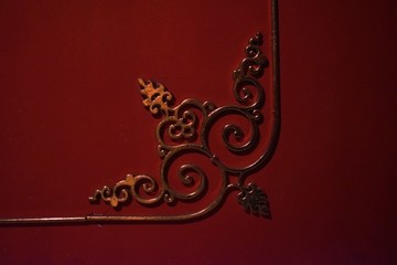直角花邊