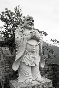 招財(cái)佛像雕塑