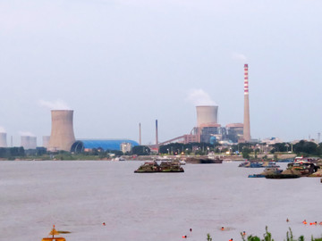淮河邊發(fā)電廠