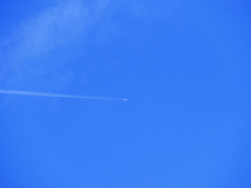 藍(lán)天飛機