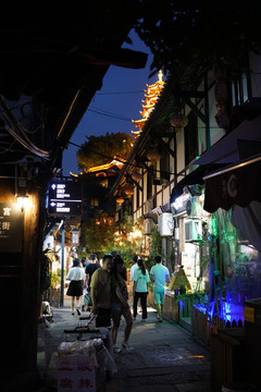 磁器口街景