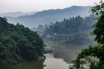 小河古村