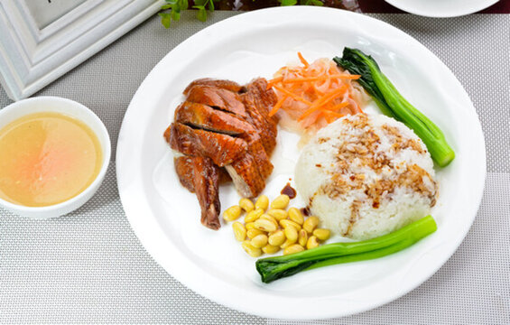 明爐烤鴨飯