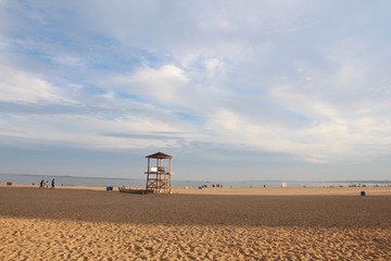 秦皇島海邊沙灘