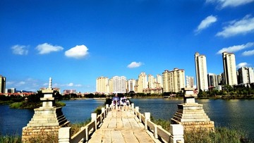 泉州晉江安海安平橋公園
