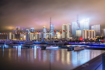 青島奧帆中心夜景