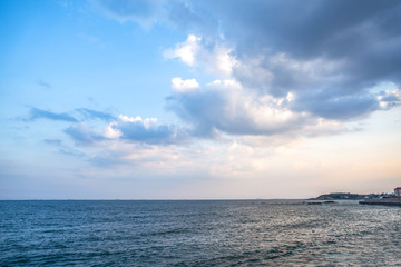 大海晚霞