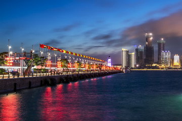 青島奧帆中心夜景