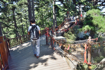 華山上的鎖