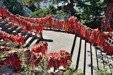 華山上的鎖