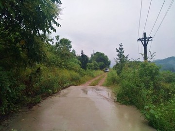山間小路