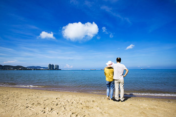 海南三亞灣風(fēng)光