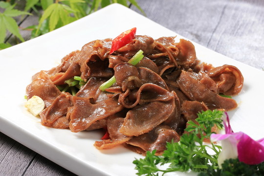 香辣豬舌