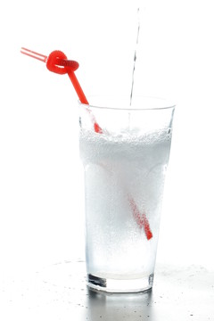 白背景飲料