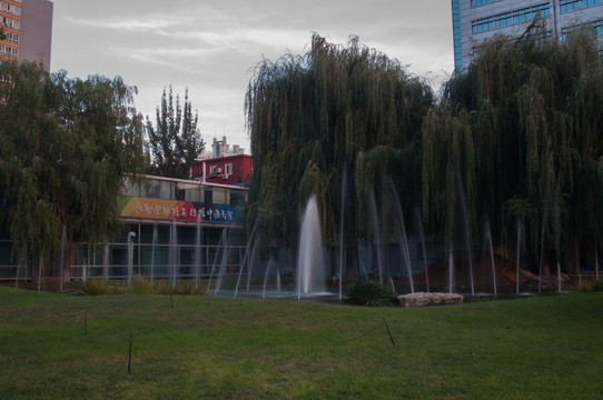 傳媒大學(xué)噴泉