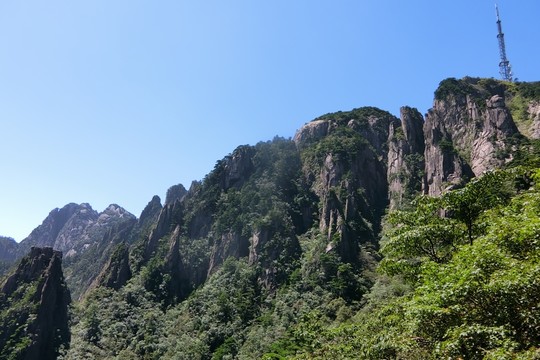 安徽黃山云谷群峰