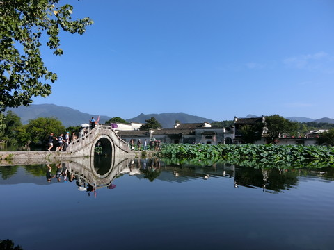 安徽宏村南湖
