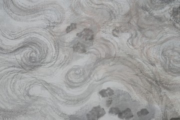 水墨油畫紋理