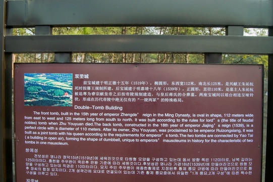 鐘祥明顯陵